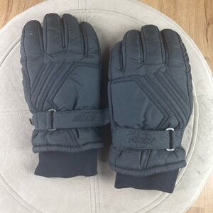 Gordini GORE-TEX Men’s Large Leather Palm Ski Gloves Waterproof Black